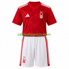 Nottingham Forest Bambino Maglia Prima 2026/2027 Manica Corta